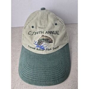 CJ's 8th Annual Crystal Basin Fish Derby Hat Adjustable Fishing Event Cap